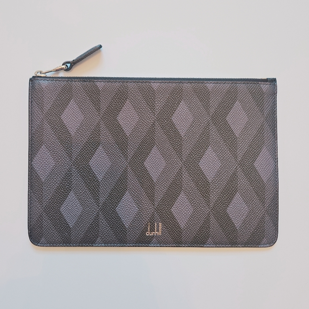 DUNHILL Mens Clutch Zip Pouch - Picture 2 of 8